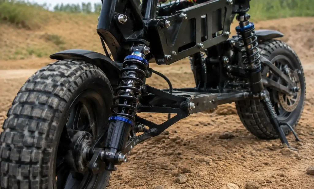 Heavy Duty Electric Scooter Suspension for Rough Roads