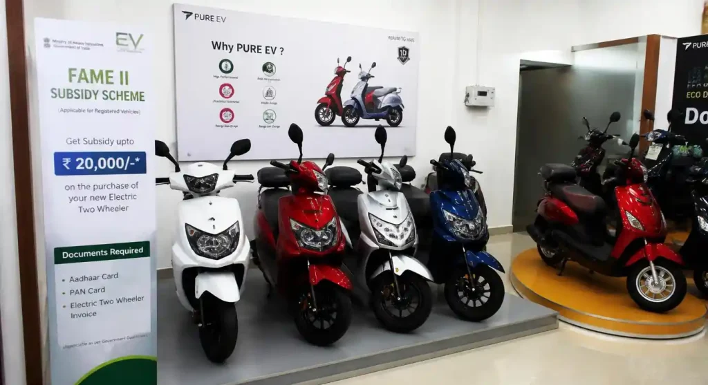India FAME II Subsidy Electric Motorcycle Dealer