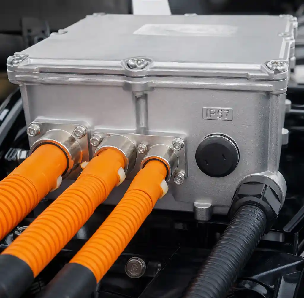IP65 waterproof sealed electric motorcycle controller and connections